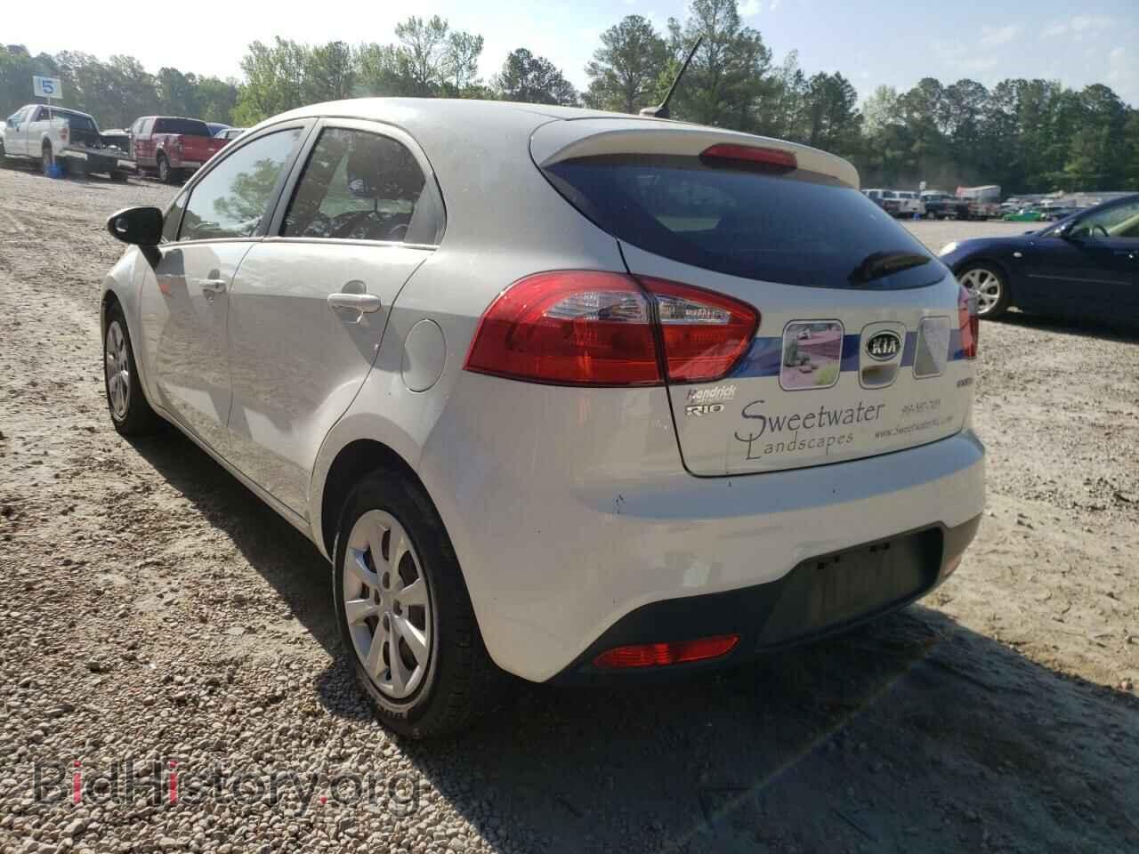 2012 KIA RIO - VIN: KNADN5A37C6031141 - Фото 3
