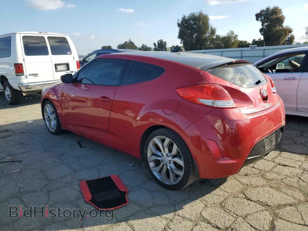 2013 HYUNDAI VELOSTER - VIN: KMHTC6AD4DU116580 - Фото 2