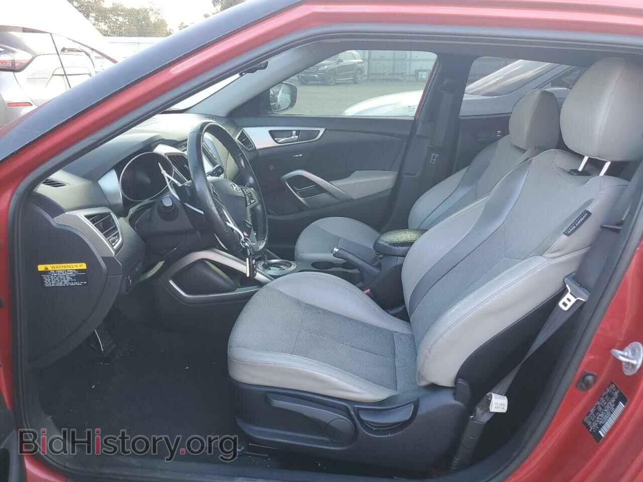 2013 HYUNDAI VELOSTER - VIN: KMHTC6AD4DU116580 - Фото 7