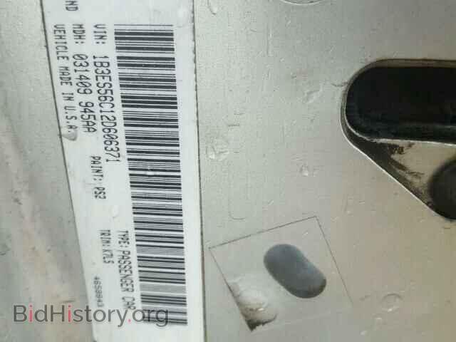 2002 DODGE NEON - VIN: 1B3ES56C12D606371 - Фото 10