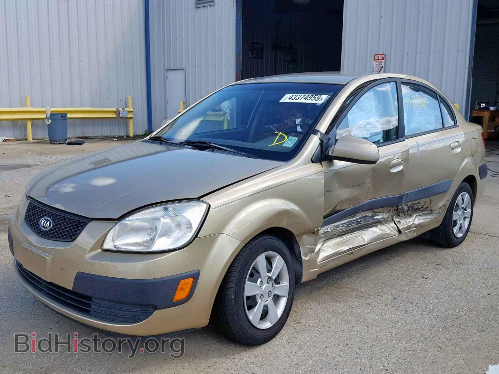 2007 KIA RIO BASE - VIN: KNADE123276241191 - Фото 2