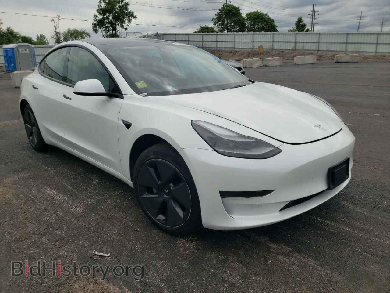 Photo 5YJ3E1EA5MF091618 - TESLA MODEL 3 2021