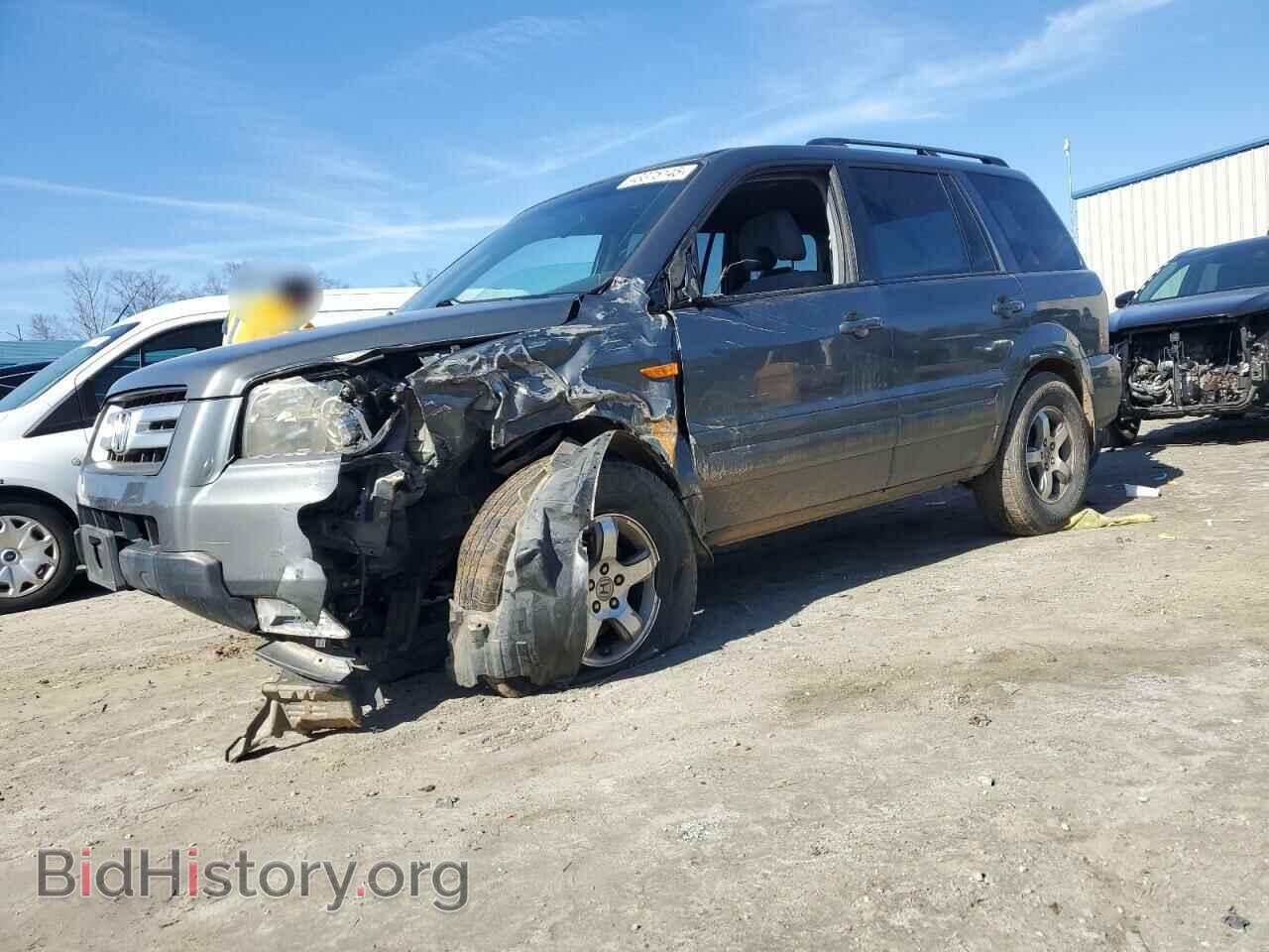 Photo 5FNYF284X7B030171 - HONDA PILOT 2007