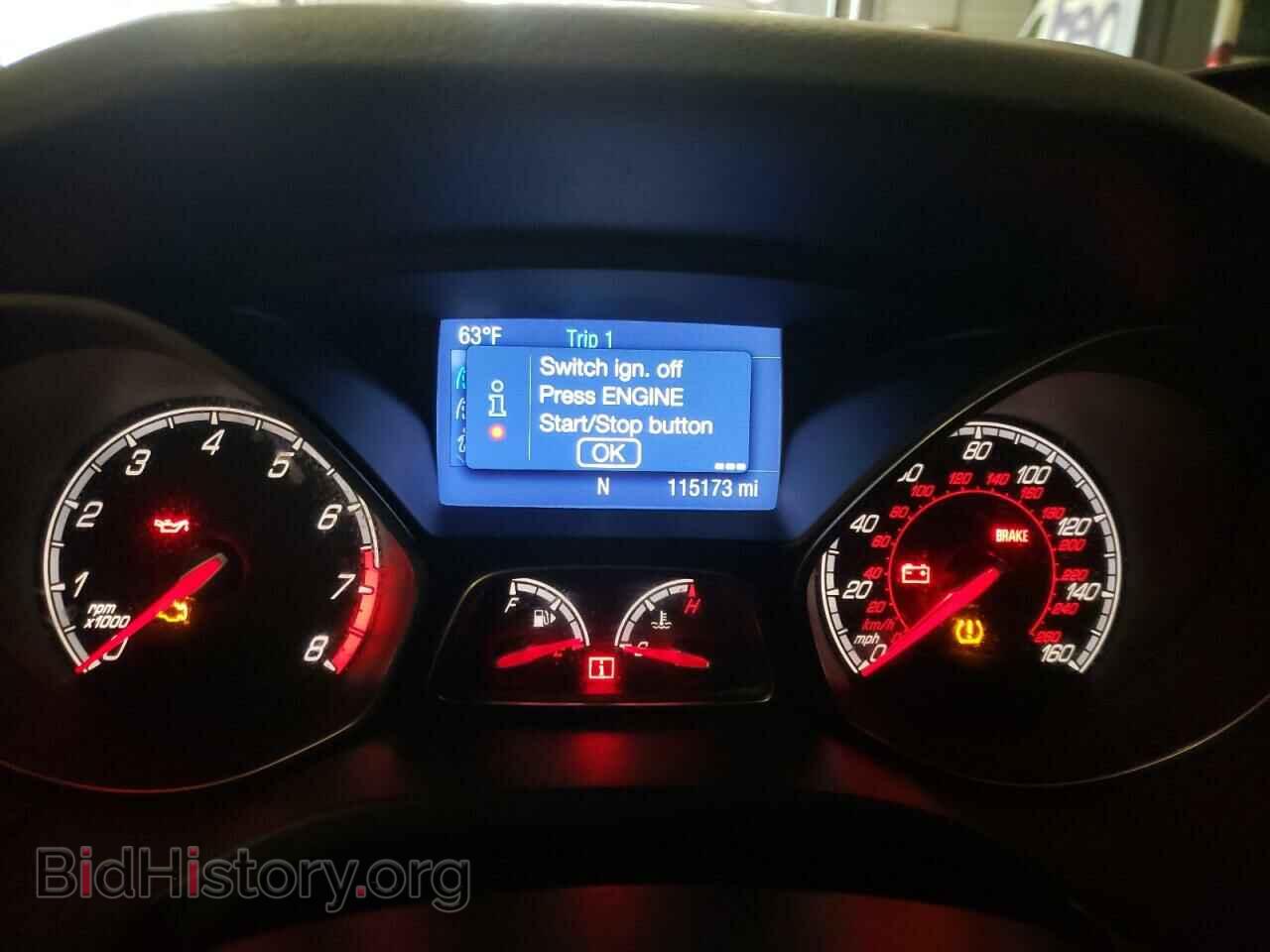 2014 FORD FOCUS - VIN: 1FADP3L93EL396736 - Фото 9