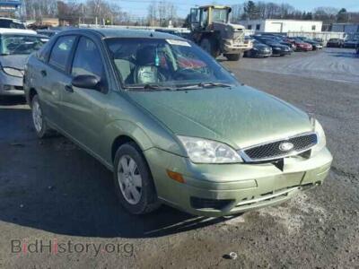 2007 Ford FOCUS Focus ZX4, зеленый — VIN 1FAHP34N87W103458, Copart