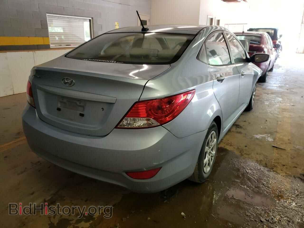 2014 HYUNDAI ACCENT - VIN: KMHCT4AE2EU616624 - Фото 4