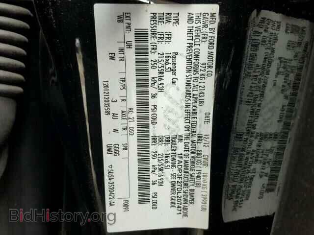 2013 FORD FOCUS - VIN: 1FADP3F27DL207471 - Photo 10