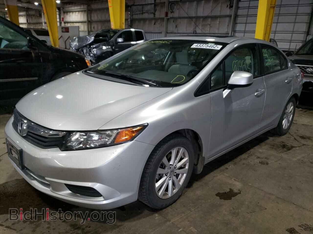 2012 HONDA CIVIC - VIN: 19XFB2F88CE386370 - Фото 2