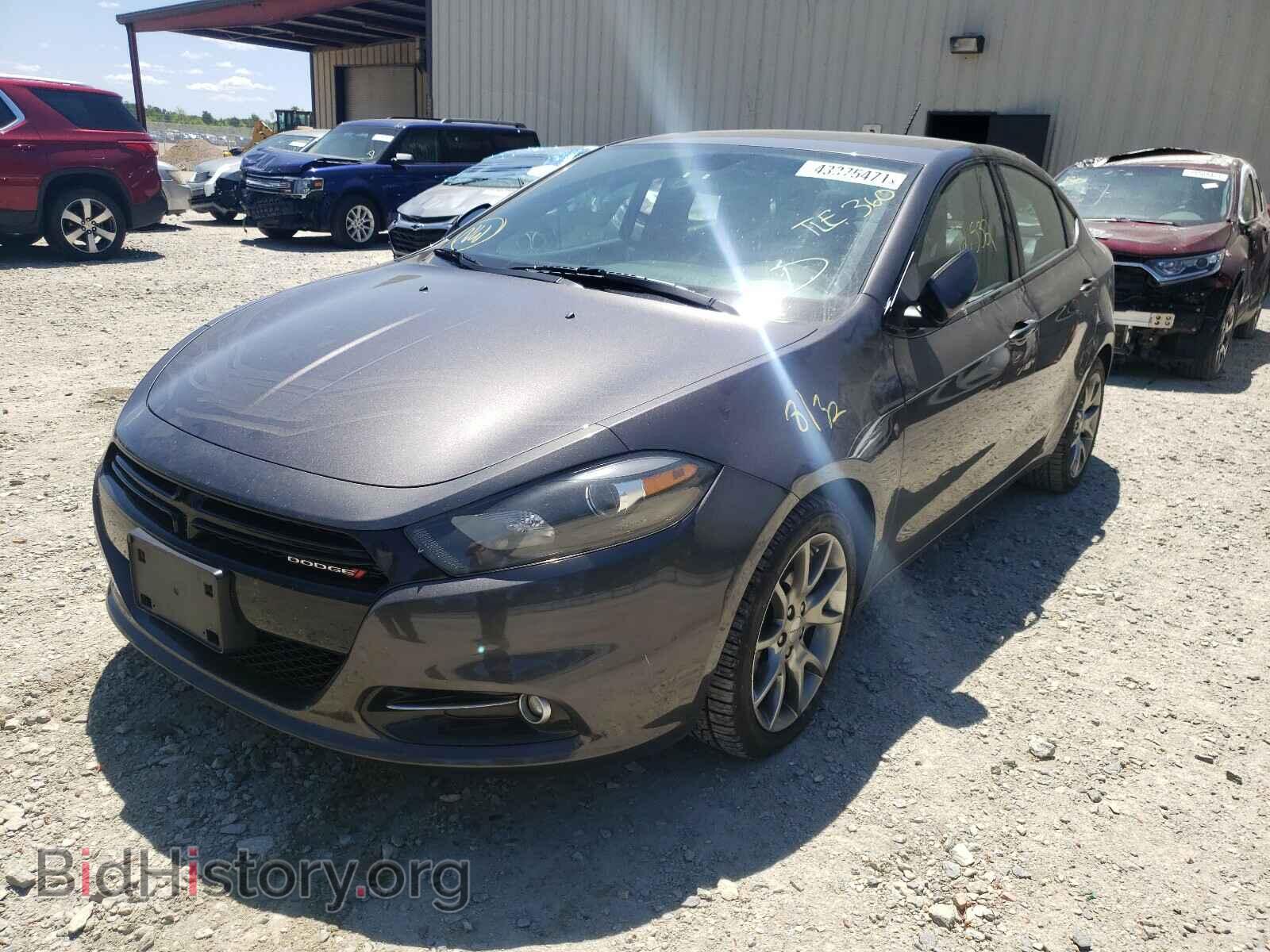 2015 DODGE DART - VIN: 1C3CDFBB1FD205674 - Фото 2