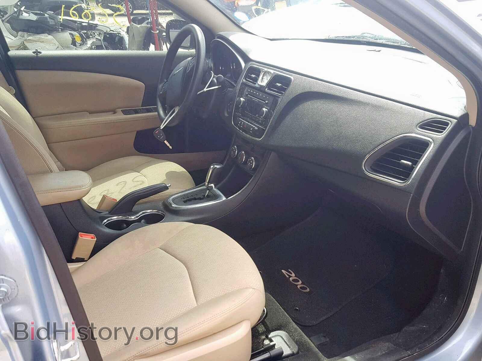 2013 CHRYSLER 200 - VIN: 1C3CCBAG0DN729107 - Фото 5