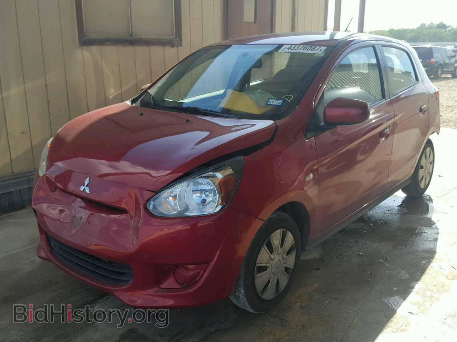 2015 MITSUBISHI MIRAGE - VIN: ML32A3HJ9FH048341 - Фото 2