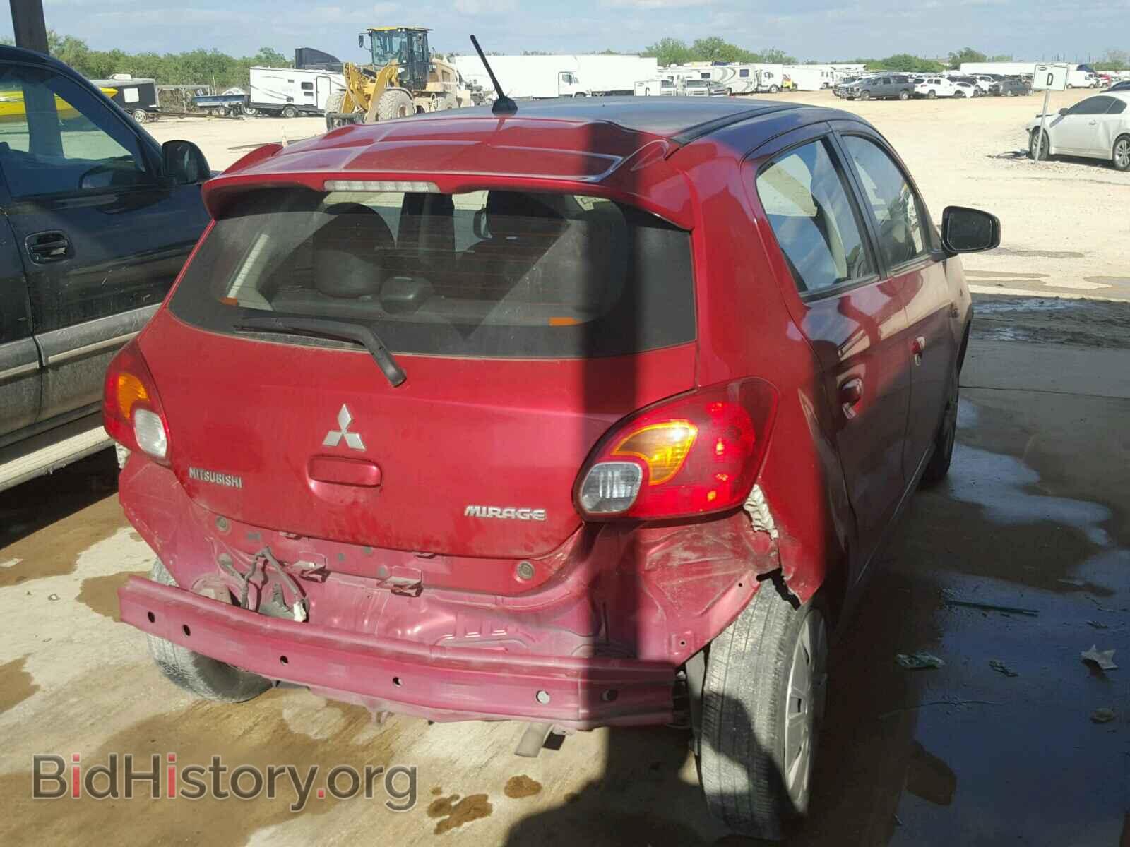 2015 MITSUBISHI MIRAGE - VIN: ML32A3HJ9FH048341 - Фото 4