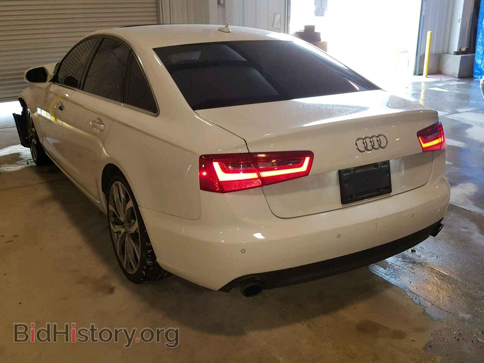 2014 AUDI A6 - VIN: WAUGFAFC8EN062810 - Фото 3