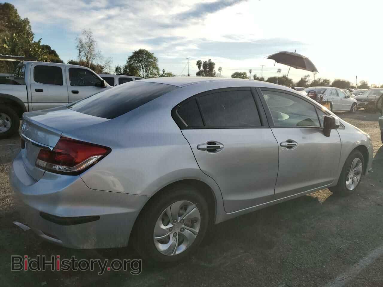 2013 HONDA CIVIC - VIN: 19XFB2F50DE087432 - Фото 3