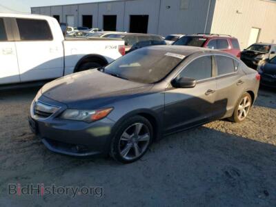2013 Acura ILX 20 Premium, серый — VIN 19VDE1F59DE002279, Copart