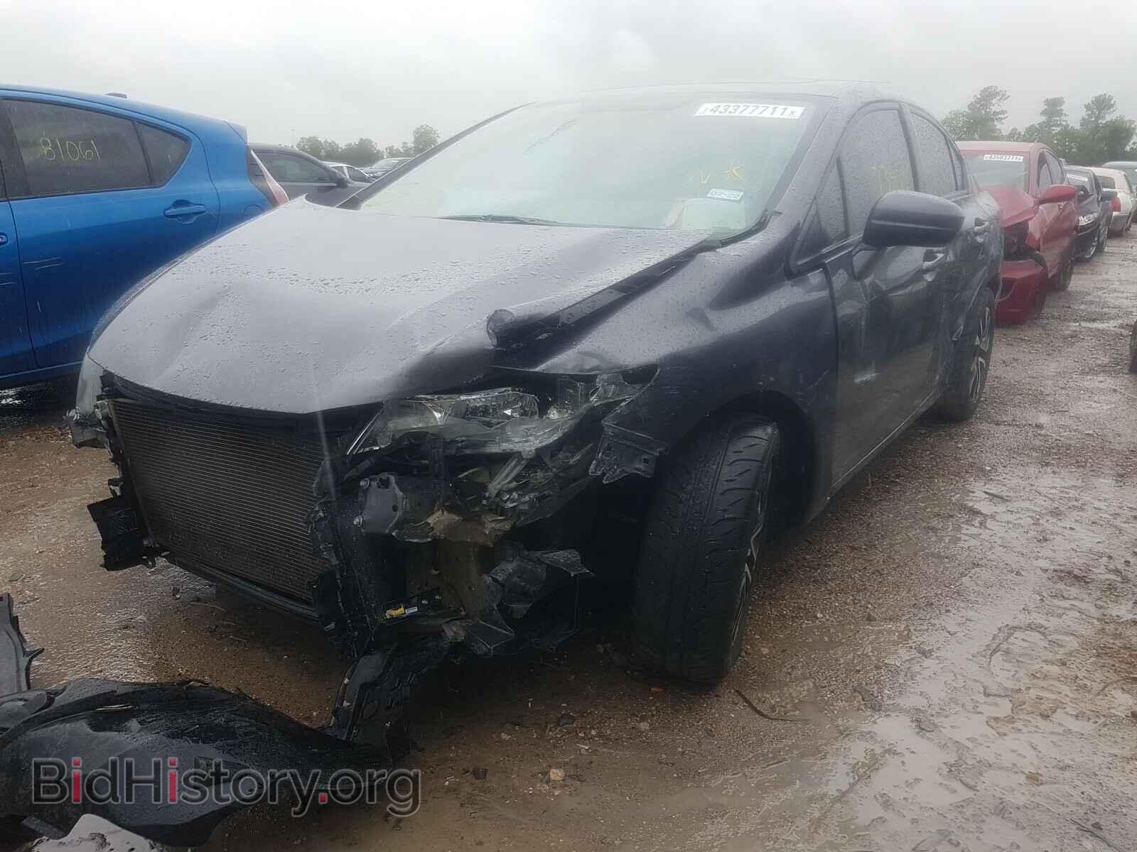 2015 HONDA CIVIC - VIN: 19XFB2F85FE029426 - Фото 2