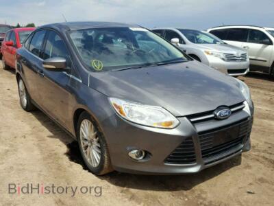 2012 Ford FOCUS Focus SEL, gray — VIN 1FAHP3H21CL349666, Copart