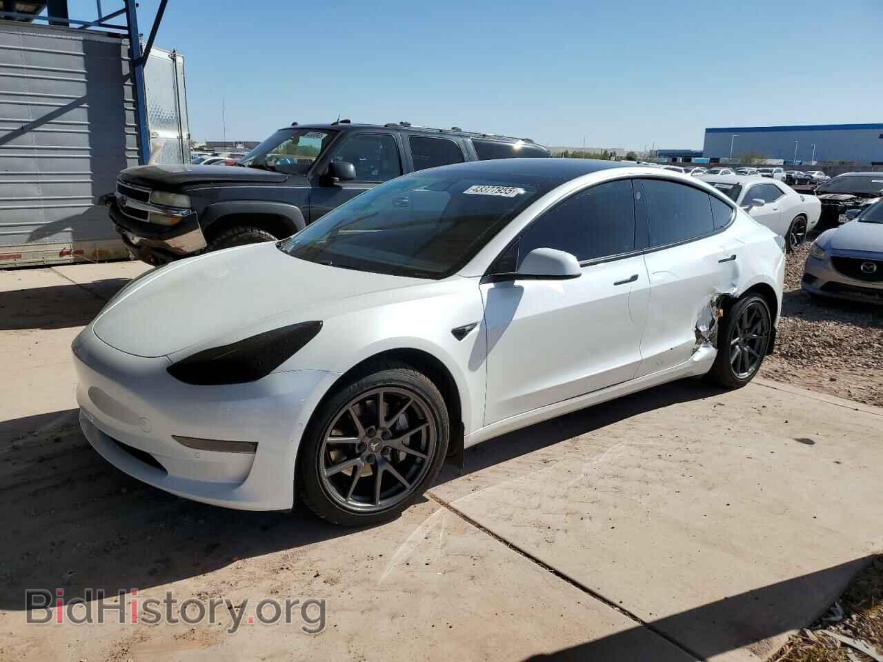 Photo 5YJ3E1EA7MF978749 - TESLA MODEL 3 2021