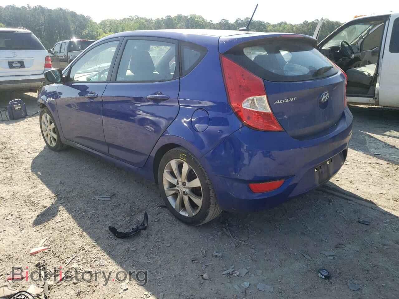 2012 HYUNDAI ACCENT - VIN: KMHCU5AE5CU020875 - Фото 3