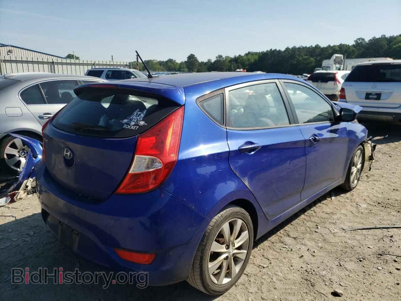 2012 HYUNDAI ACCENT - VIN: KMHCU5AE5CU020875 - Фото 4