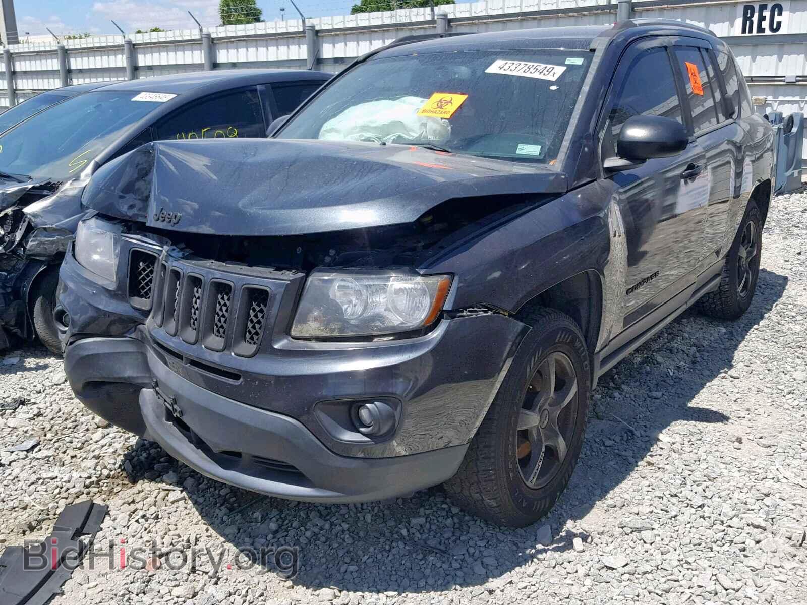 2014 JEEP COMPASS SP - VIN: 1C4NJCBBXED703589 - Фото 2