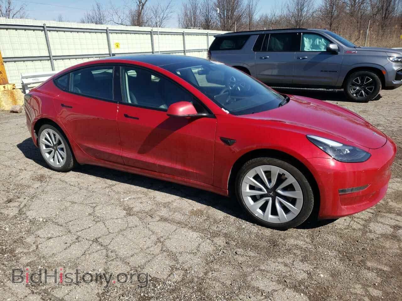 2022 TESLA MODEL 3 - VIN: 5YJ3E1EA6NF371050 - Фото 4