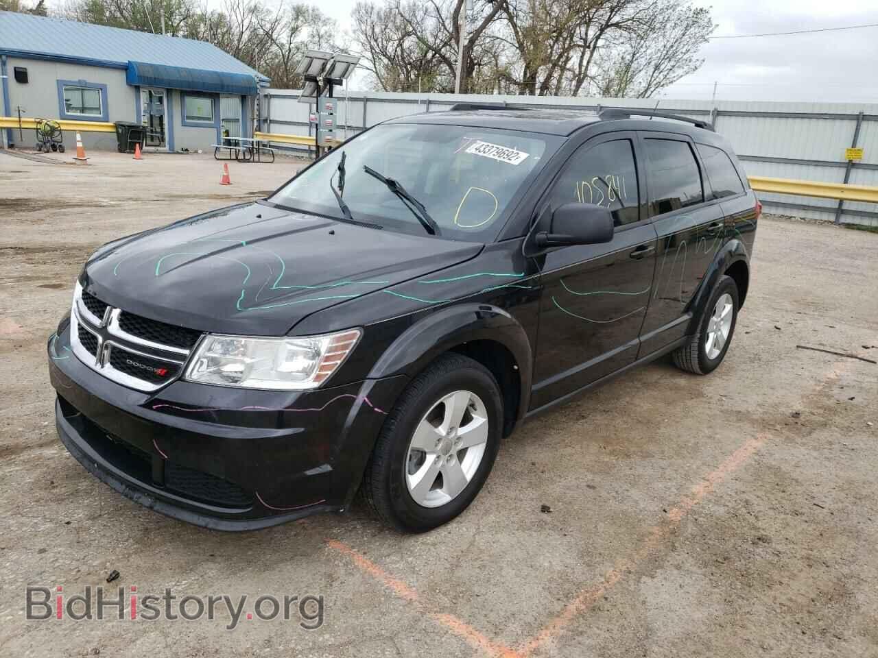 2013 DODGE JOURNEY - VIN: 3C4PDCAB3DT722494 - Фото 2