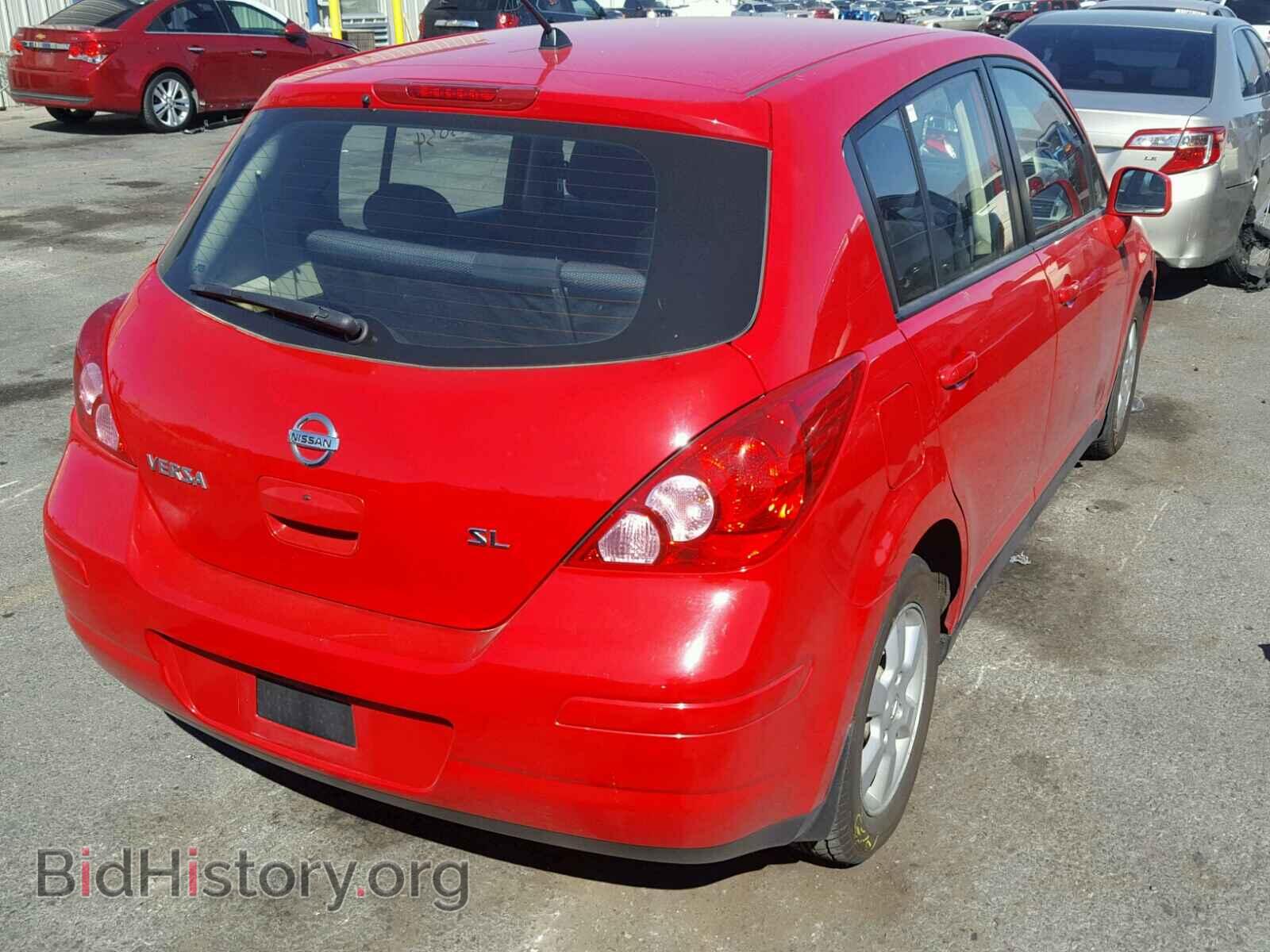 2009 NISSAN VERSA - VIN: 3N1BC13E49L375986 - Фото 4
