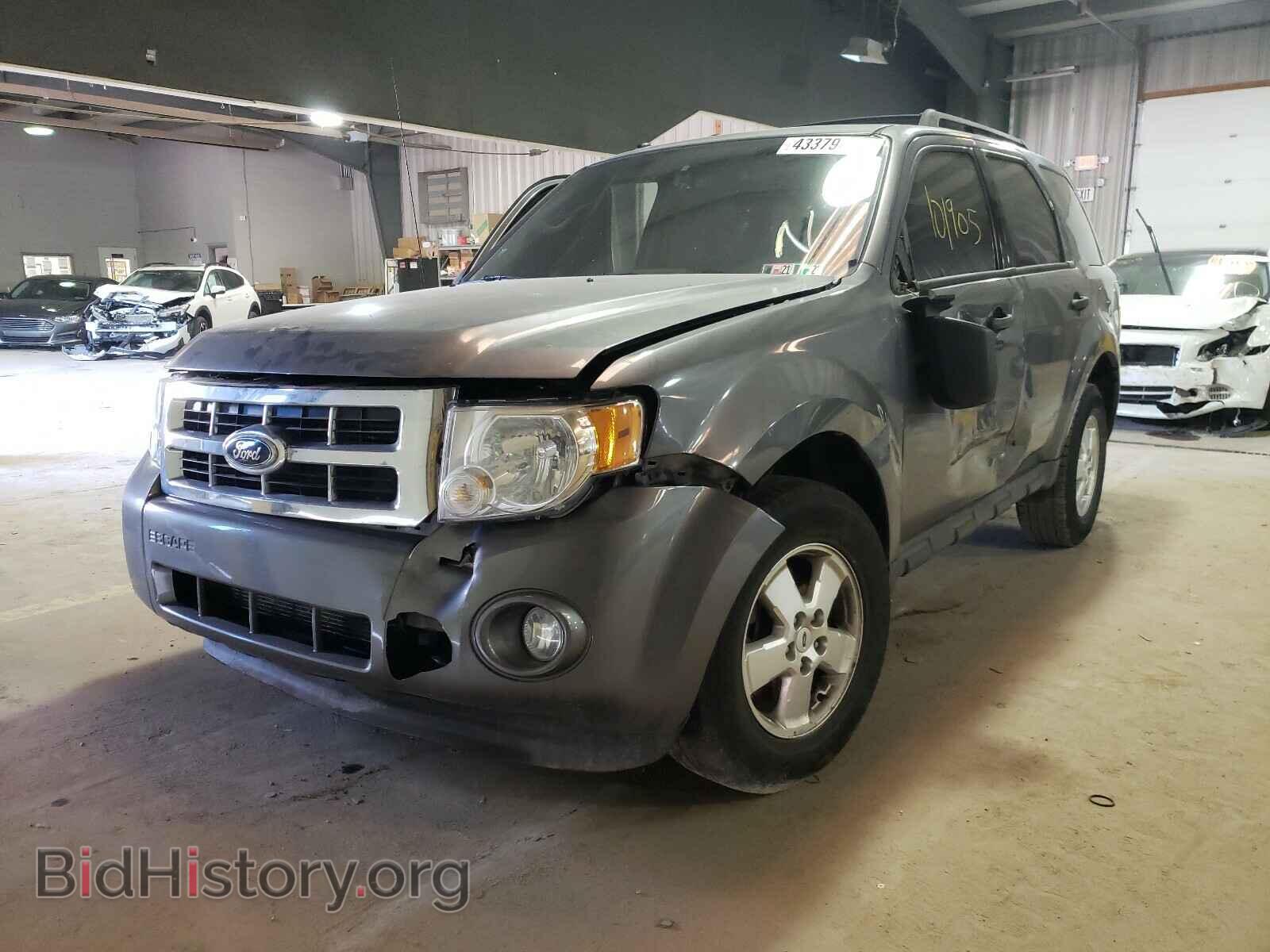 2011 FORD ESCAPE - VIN: 1FMCU9DG3BKA13356 - Фото 2