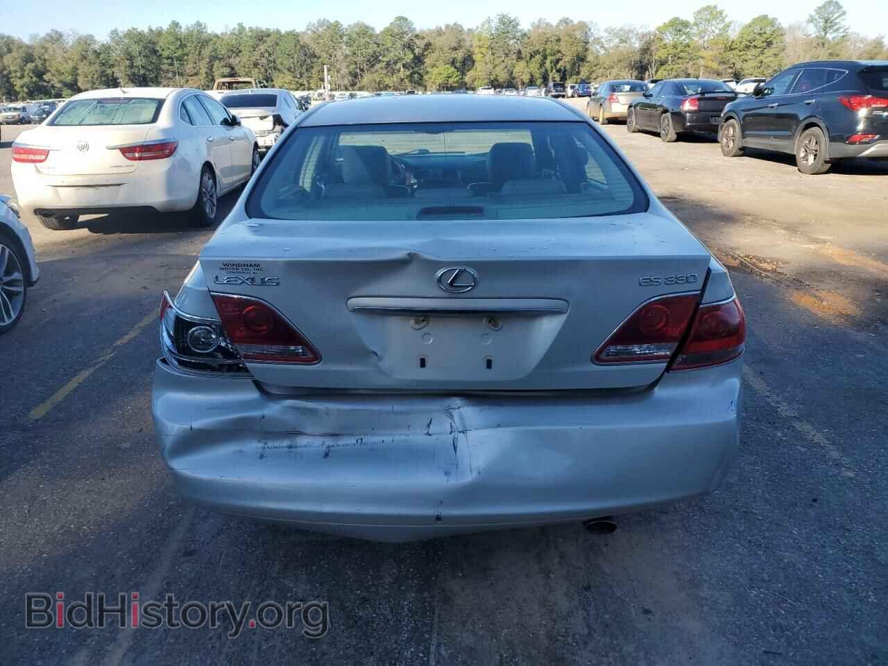 2006 LEXUS ES330 - VIN: JTHBA30G865175434 - Фото 6