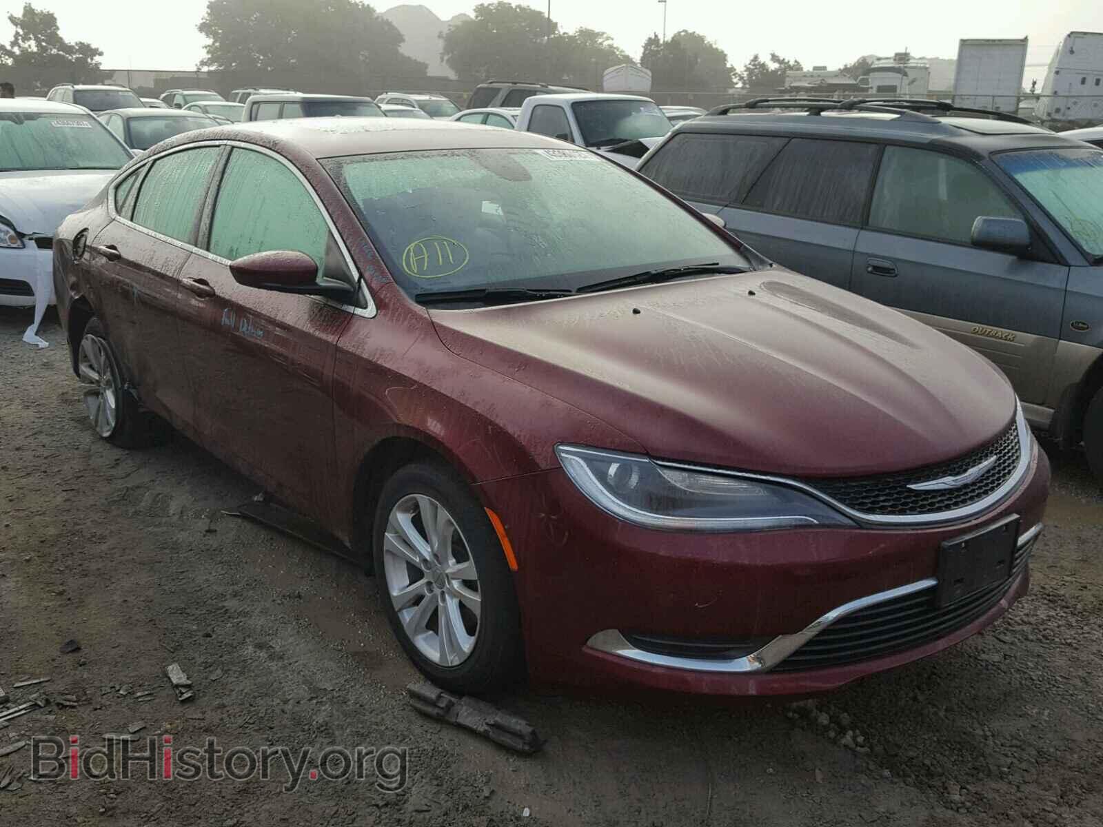 Photo 1C3CCCAB3FN669319 - CHRYSLER 200 2015