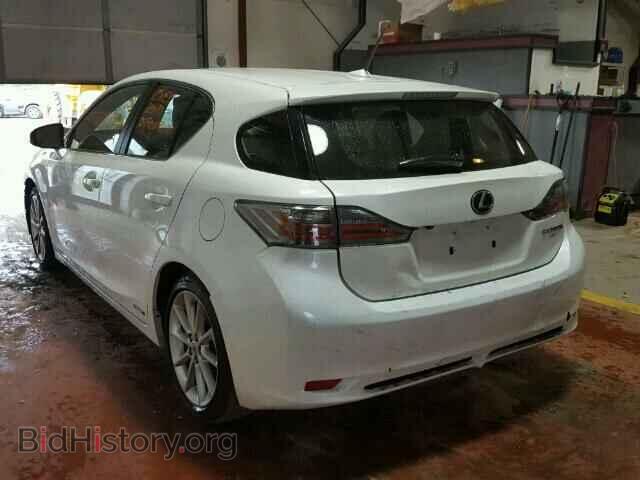 2012 LEXUS CT 200 - VIN: JTHKD5BH4C2076244 - Фото 3