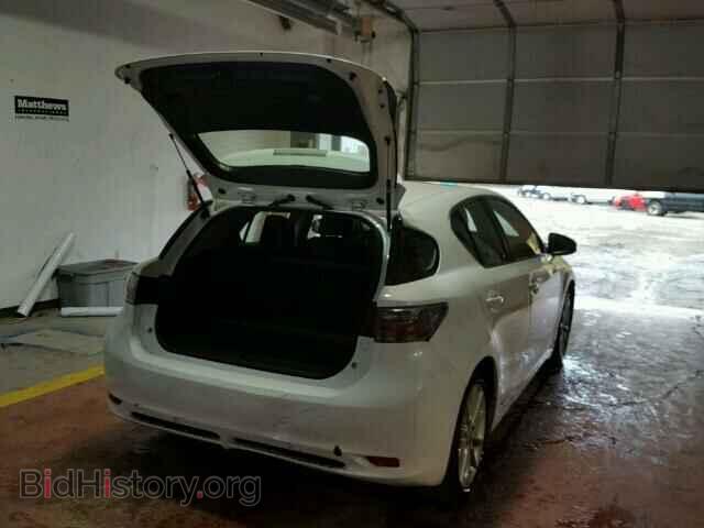 2012 LEXUS CT 200 - VIN: JTHKD5BH4C2076244 - Фото 4