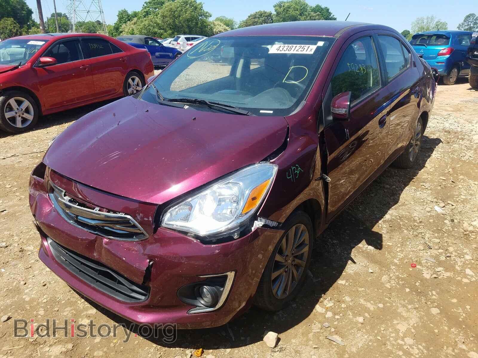 2018 MITSUBISHI MIRAGE - VIN: ML32F4FJXJHF03218 - Фото 2