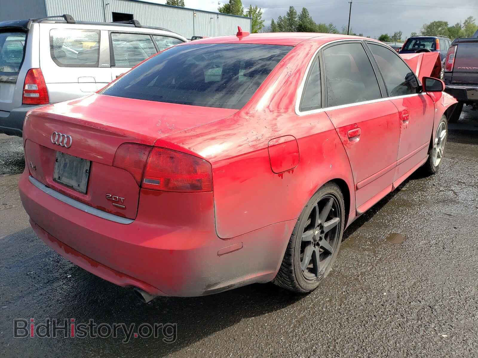 2008 AUDI A4 - VIN: WAUDF78E48A033207 - Фото 4
