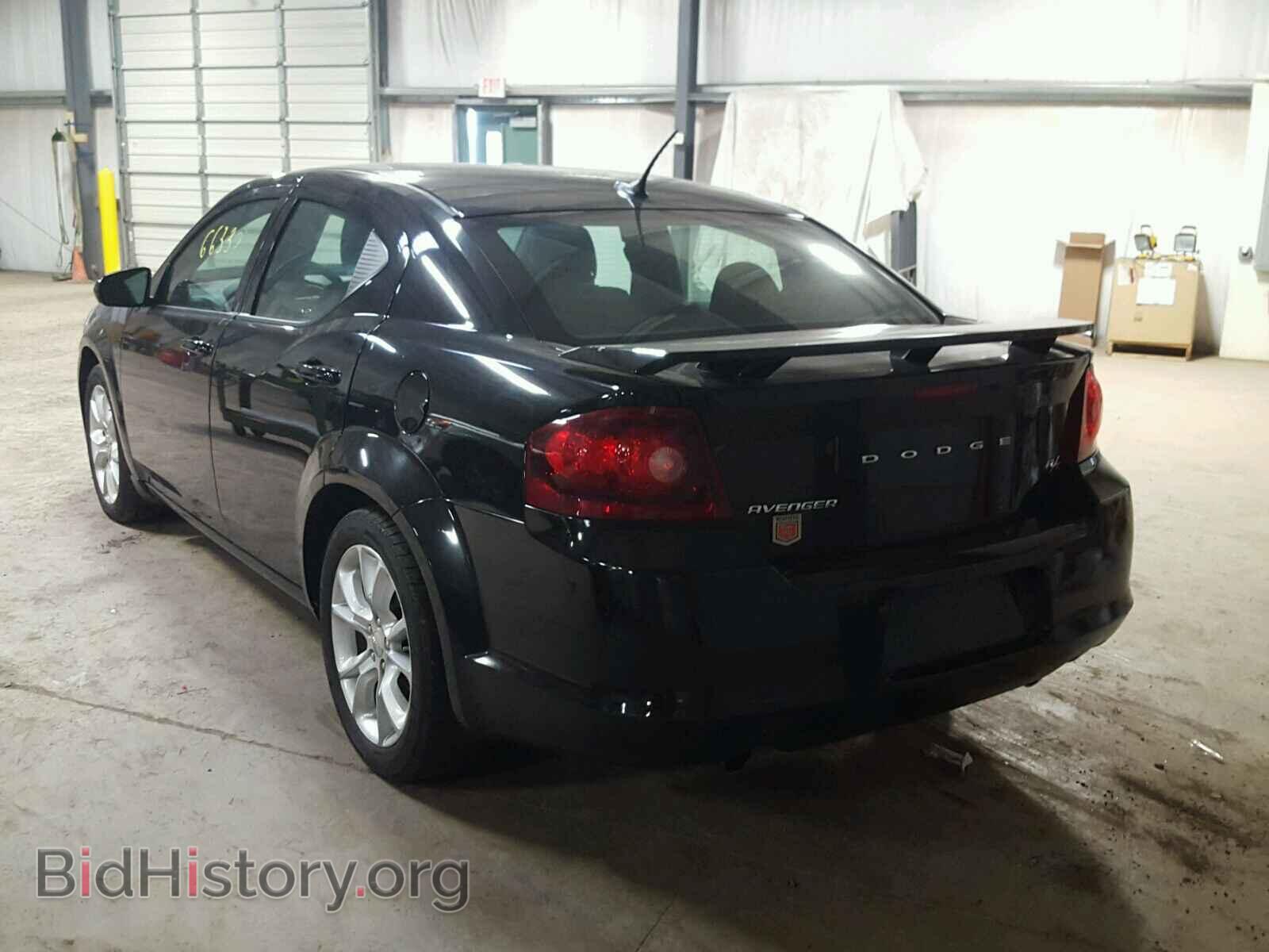 2013 DODGE AVENGER - VIN: 1C3CDZBG3DN664581 - Фото 3