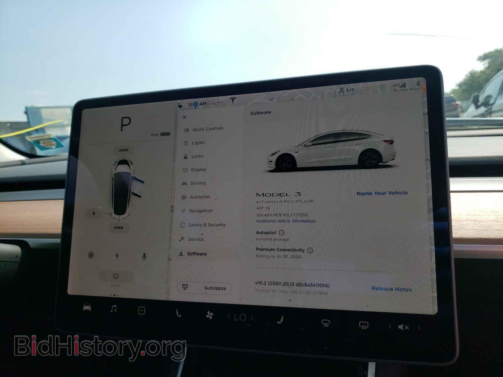 2020 TESLA MODEL 3 - VIN: 5YJ3E1EA5LF737352 - Photo 9