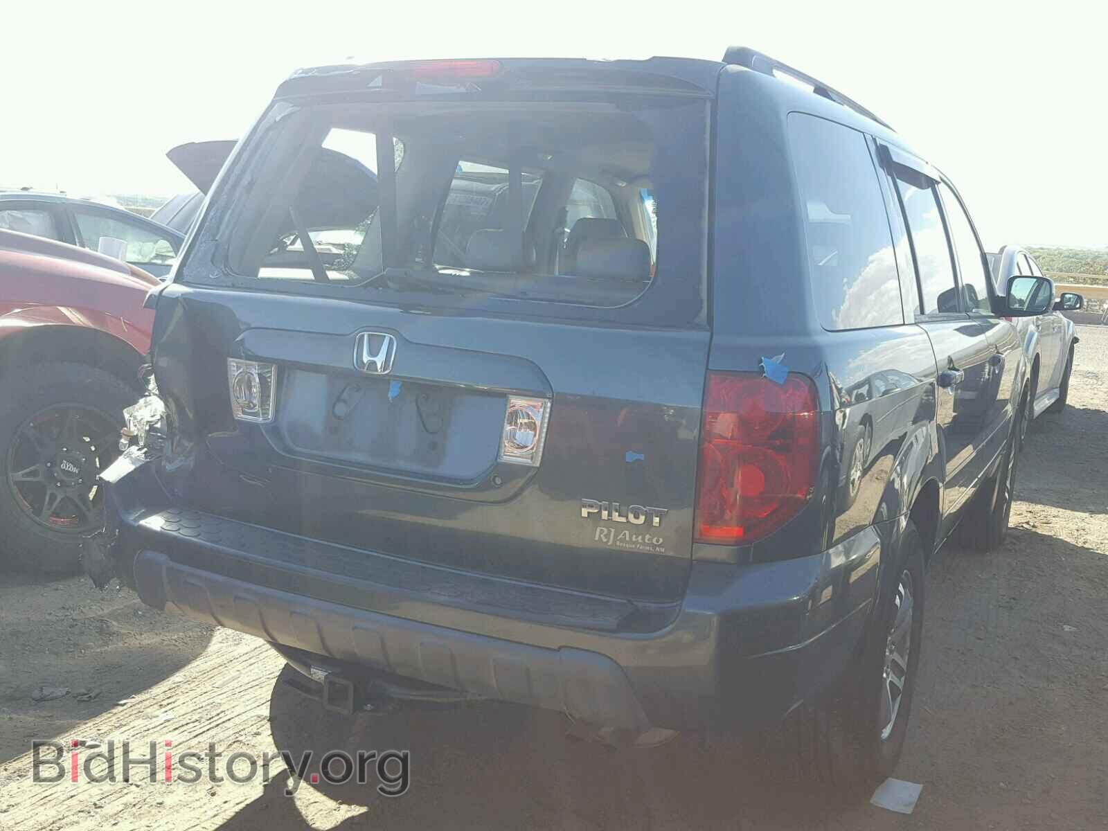 2005 HONDA PILOT - VIN: 5FNYF18645B064924 - Фото 4