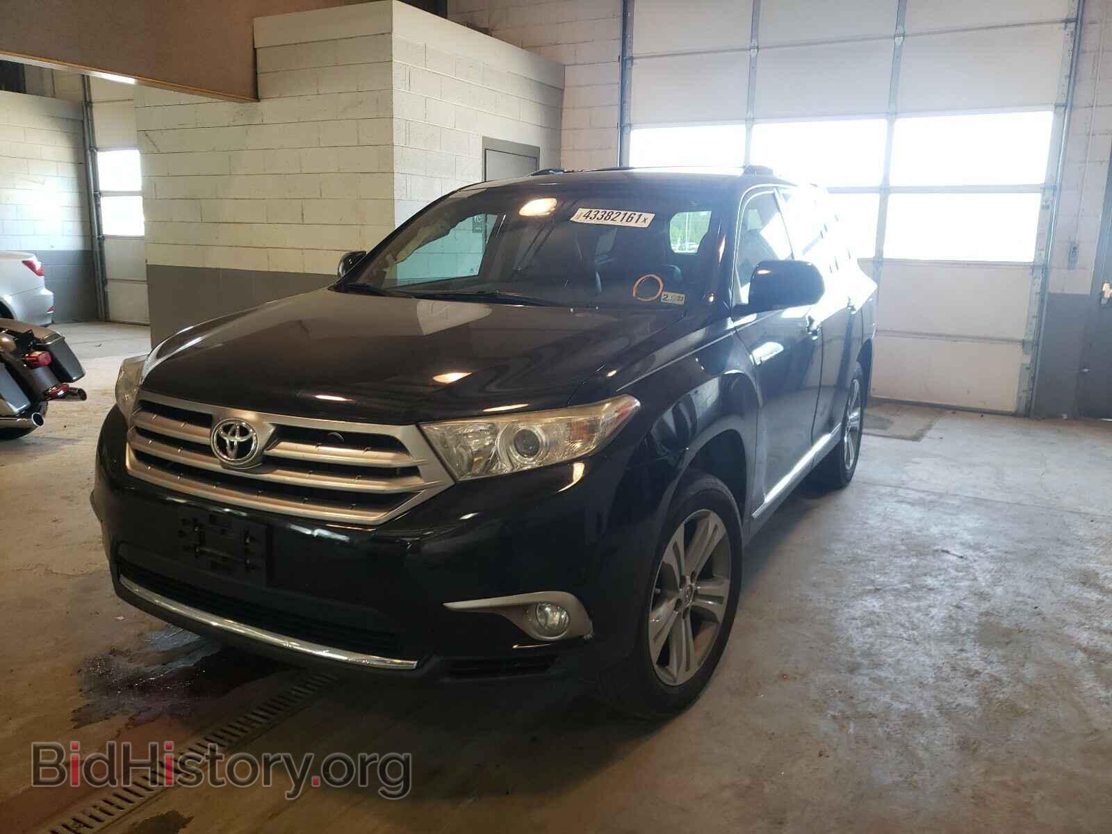 2013 TOYOTA HIGHLANDER - VIN: 5TDDK3EH8DS222140 - Фото 2