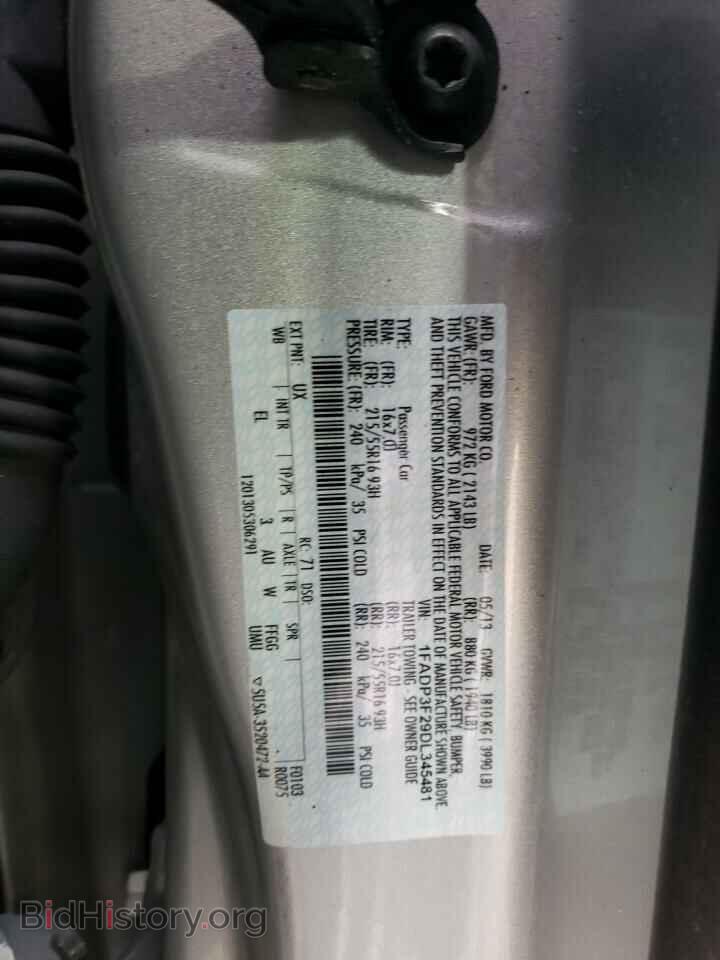 2013 FORD FOCUS - VIN: 1FADP3F29DL345481 - Фото 12