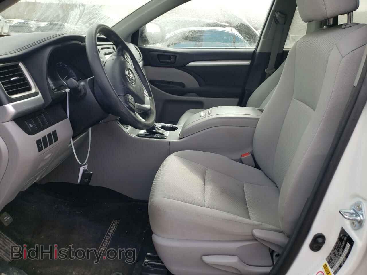 2017 TOYOTA HIGHLANDER - VIN: 5TDBGRFHXHS021405 - Фото 7