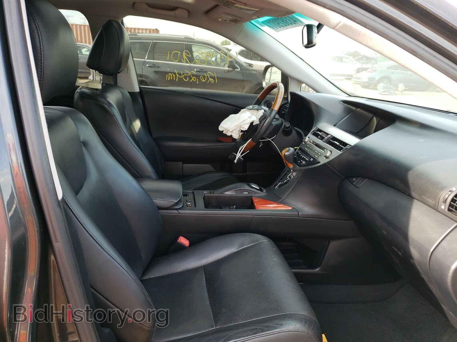 2010 LEXUS RX350 - VIN: 2T2BK1BA0AC006740 - Фото 5