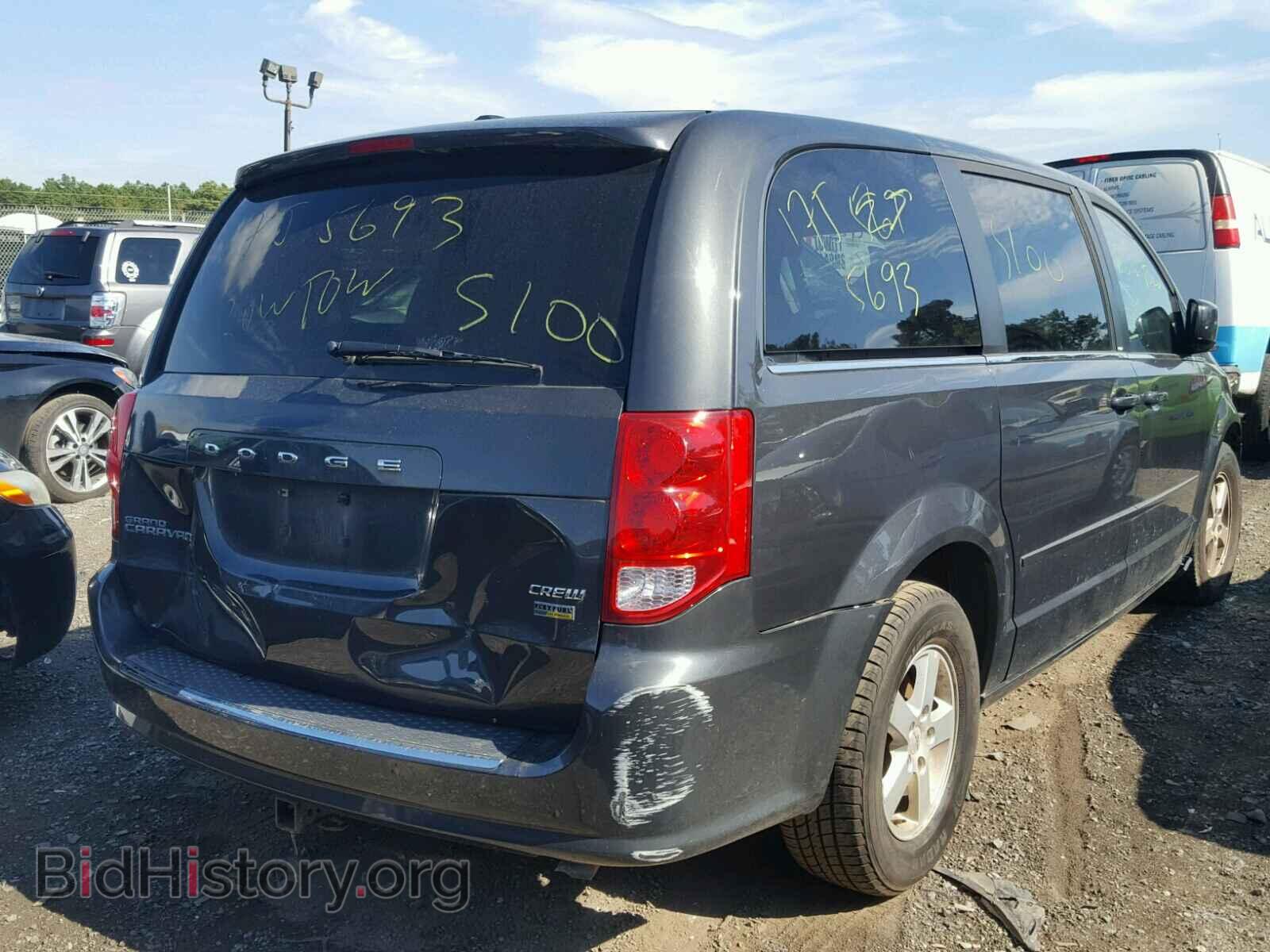 2012 DODGE CARAVAN - VIN: 2C4RDGDG4CR107624 - Фото 4