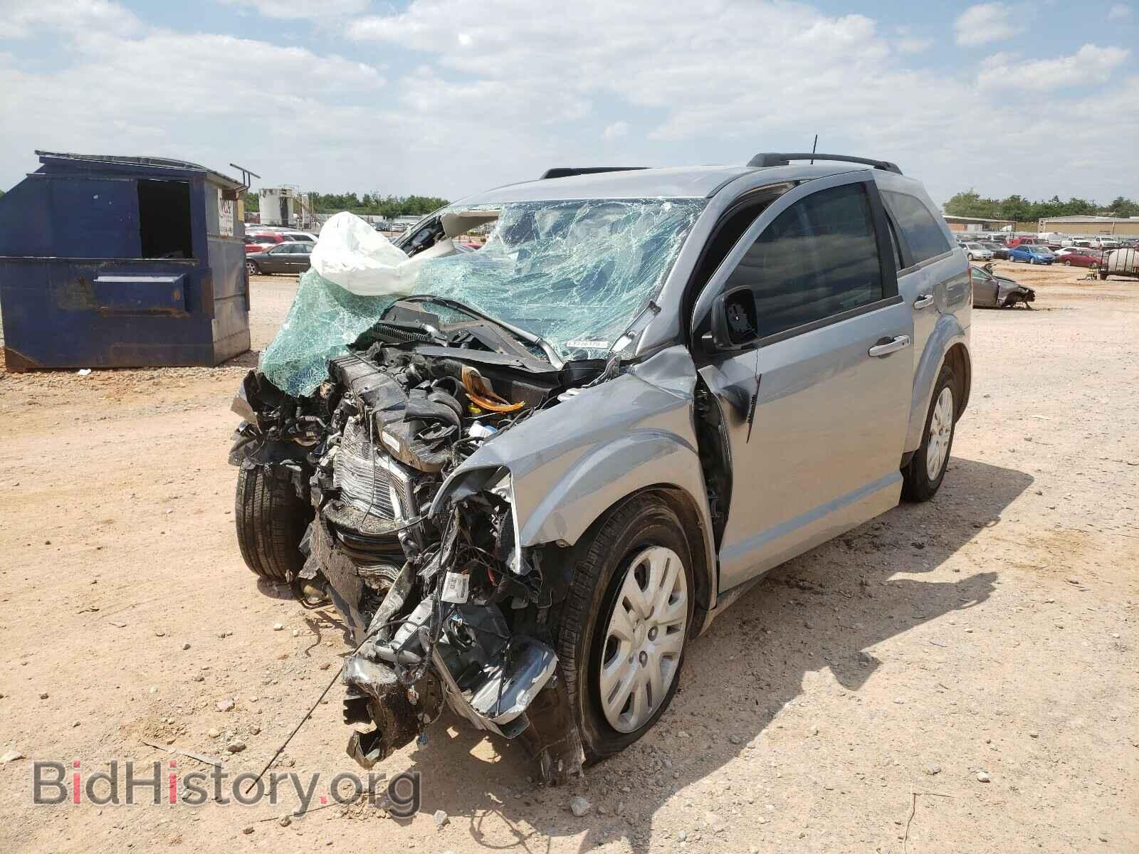 2020 DODGE JOURNEY - VIN: 3C4PDCAB1LT226320 - Фото 2