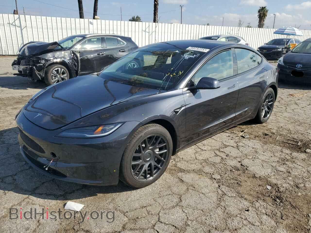 Photo 5YJ3E1EA6RF744142 - TESLA MODEL 3 2024