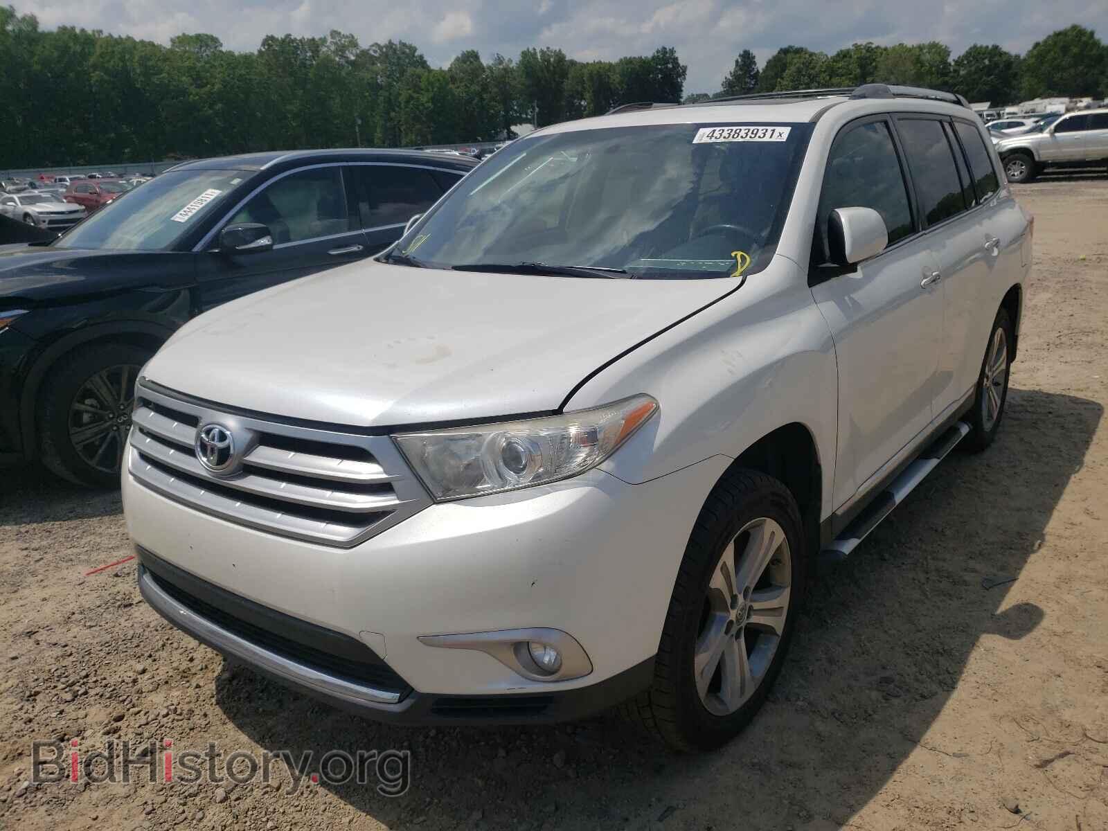 2012 TOYOTA HIGHLANDER - VIN: 5TDDK3EH2CS172480 - Фото 2
