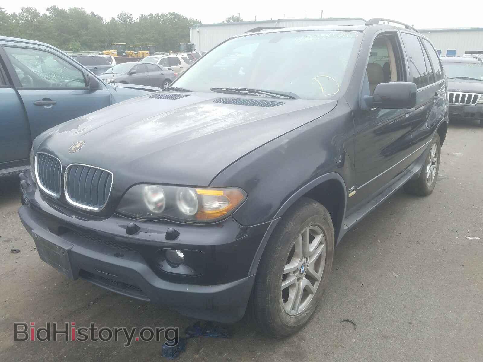 2005 BMW X5 - VIN: 5UXFA13565LY13660 - Фото 2