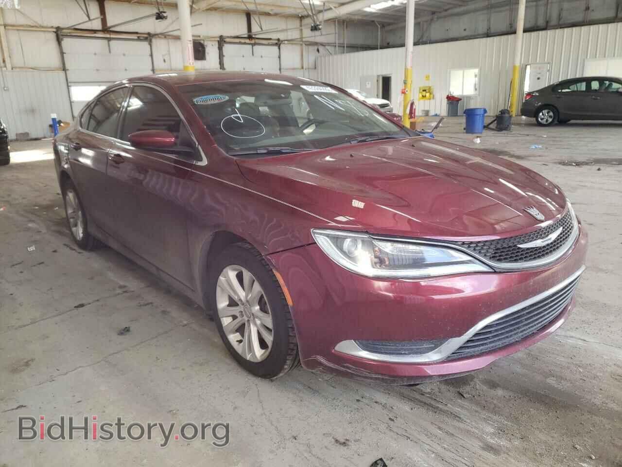Фотография 1C3CCCAB9GN122010 - CHRYSLER 200 2016