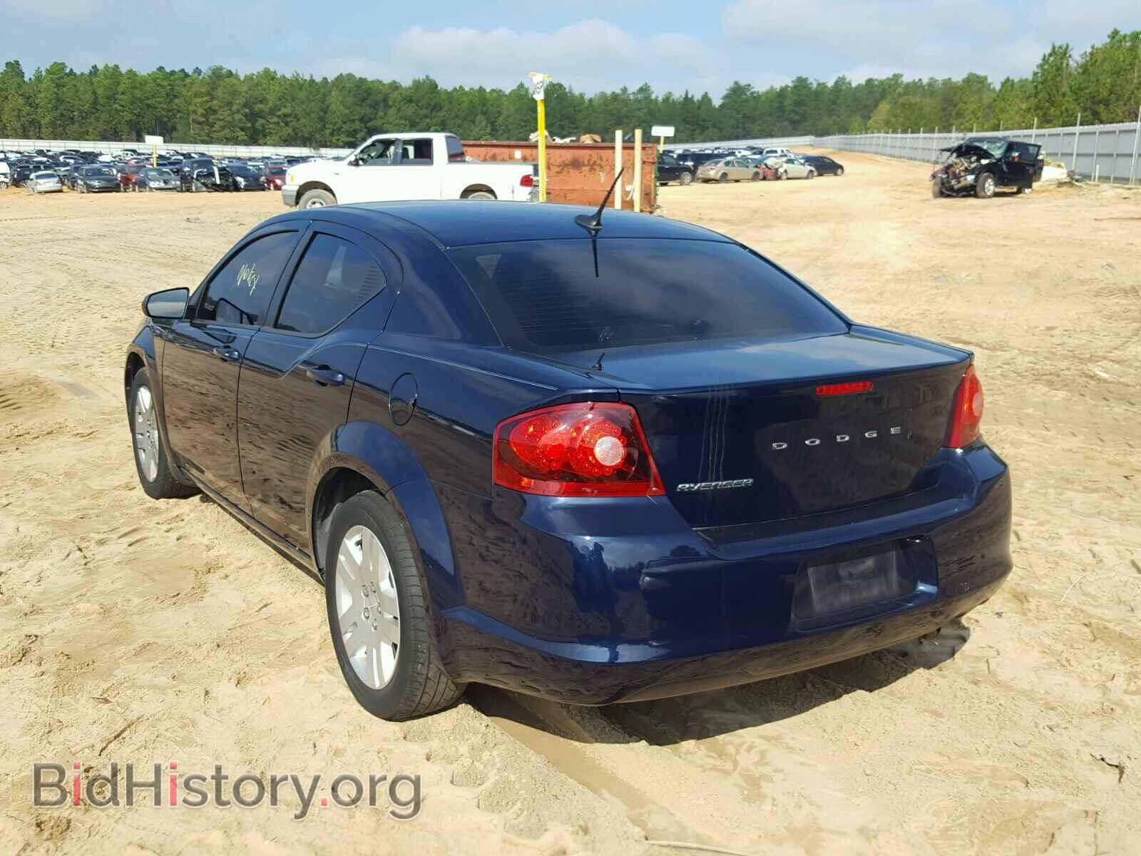 2014 DODGE AVENGER - VIN: 1C3CDZAB1EN187902 - Фото 3