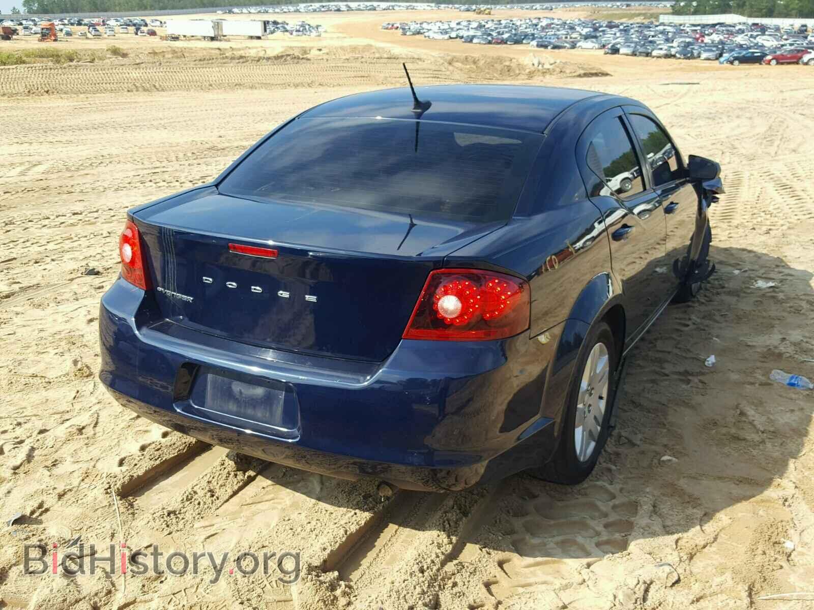 2014 DODGE AVENGER - VIN: 1C3CDZAB1EN187902 - Фото 4